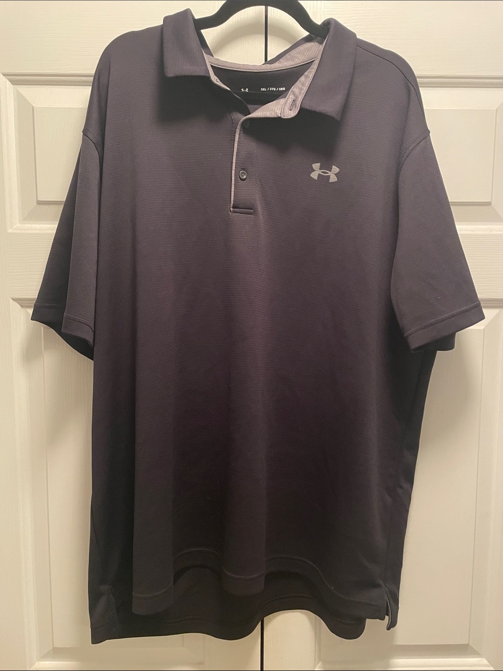 Under Armour Men's Black Polo with Chest Logo